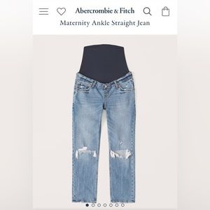 Maternity Ankle Straight Jean